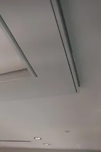 SD240A® 3Hr Accordion Curtain for Corner Conditions with Egress installation photo 5