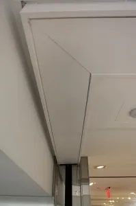 SD240A® 3Hr Accordion Curtain for Corner Conditions with Egress installation photo 6