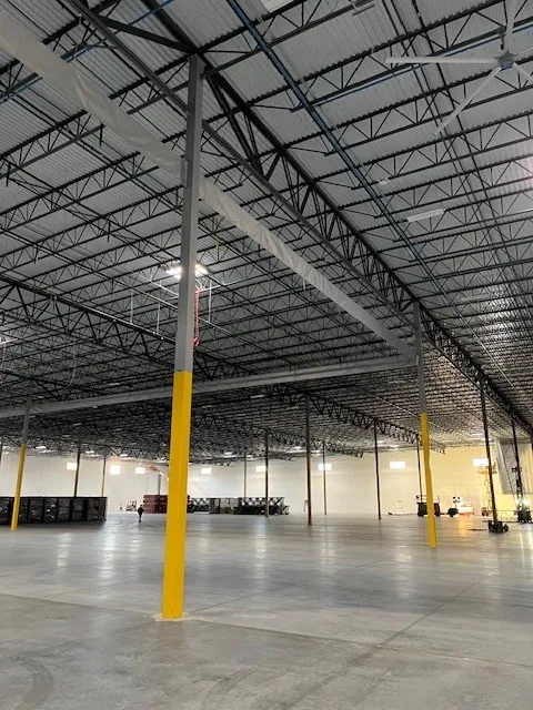 SD60® Fixed Fabric Draft Curtain® installation photo 1