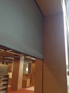 SD60GS® 1Hr Fire Protective Smoke Curtain with Egress installation photo 3